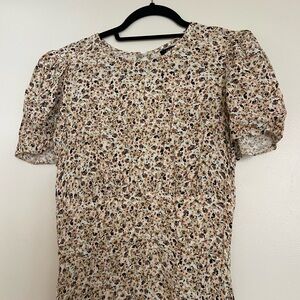 AFRM Multicolor Floral Dress